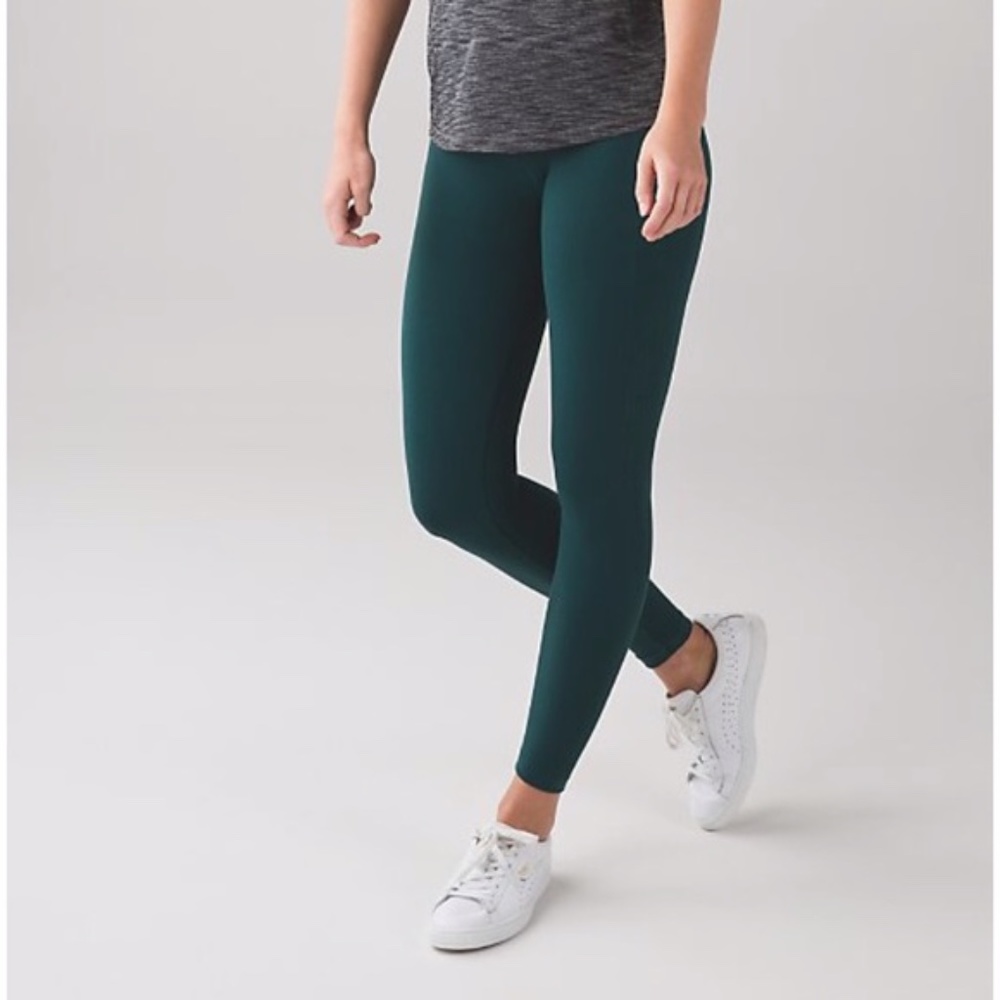 Lululemon Leggings (Emerald Green, Size 4)